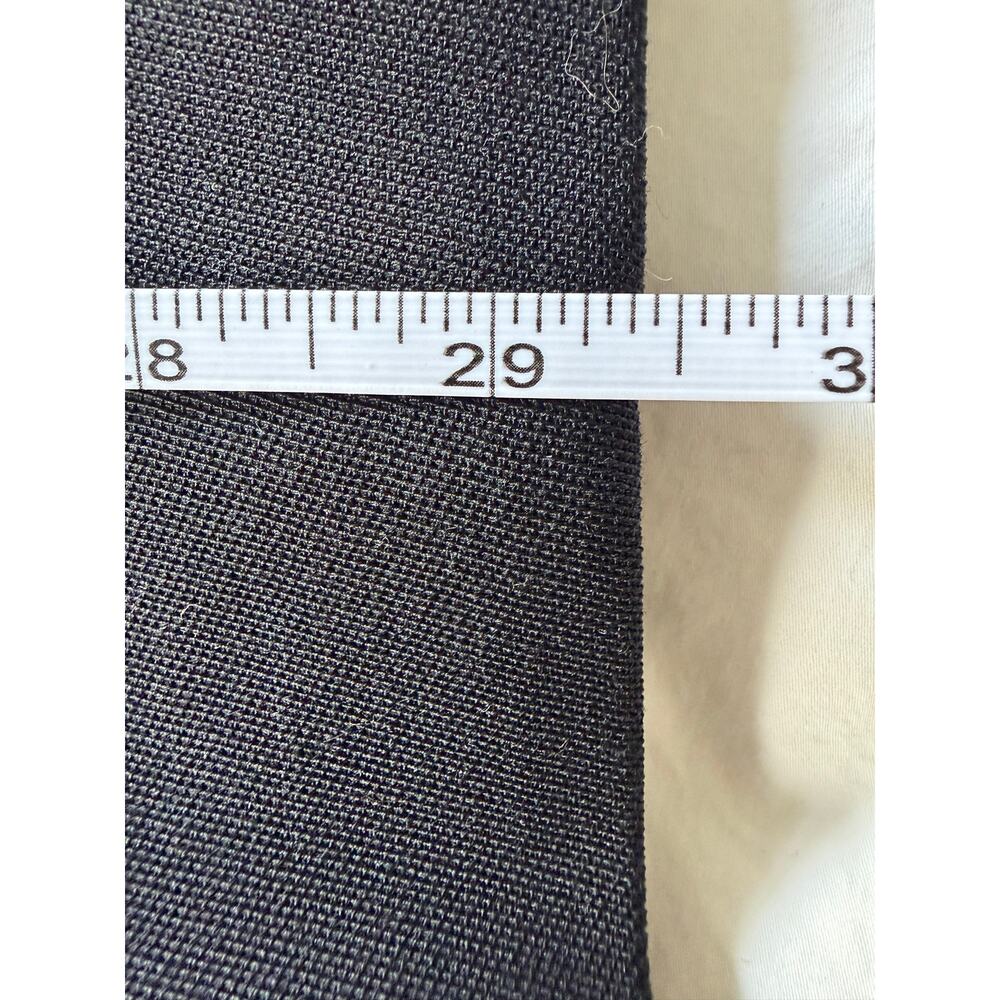 Vintage Talbots Wool Longline Blazer Coat Jacket 3-Button Black Made in Japan - Picture 6 of 9